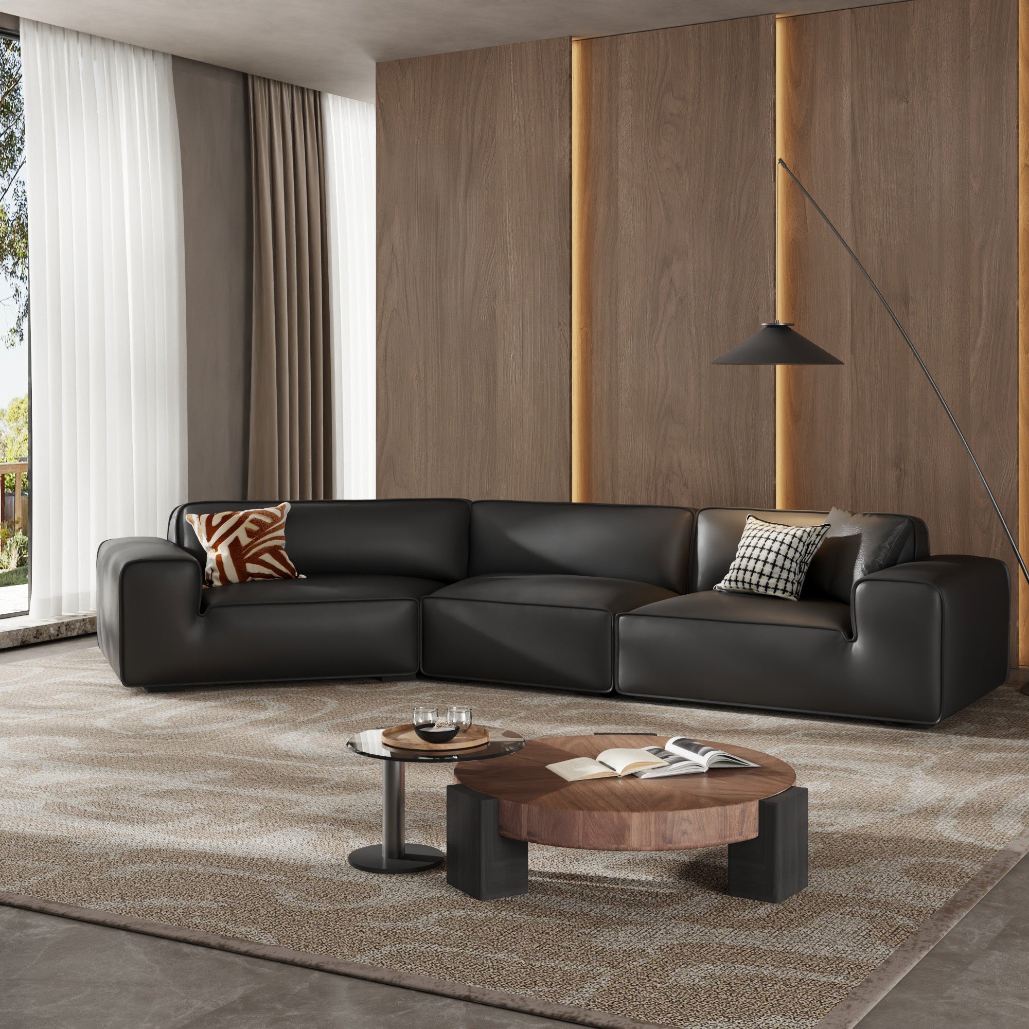 Domus Curved Sofa