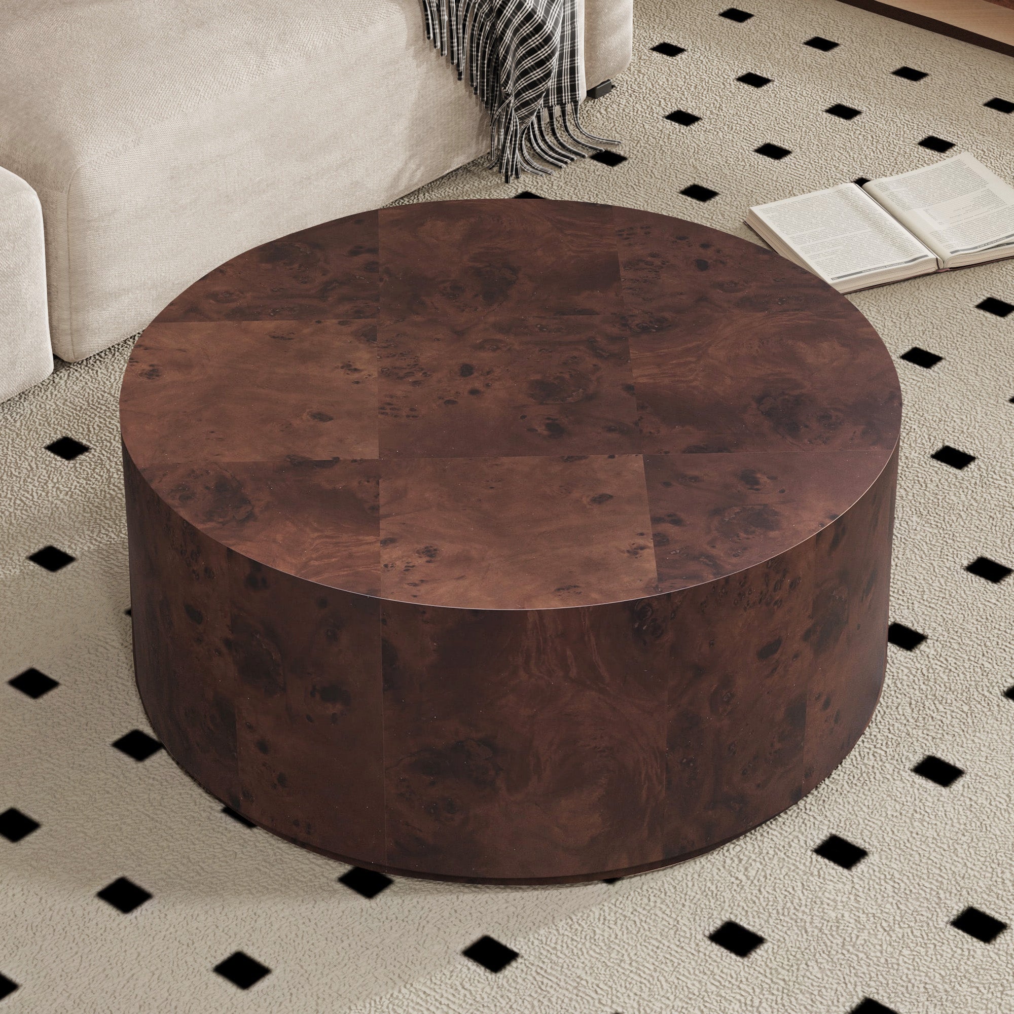 Henton Drum Coffee Table