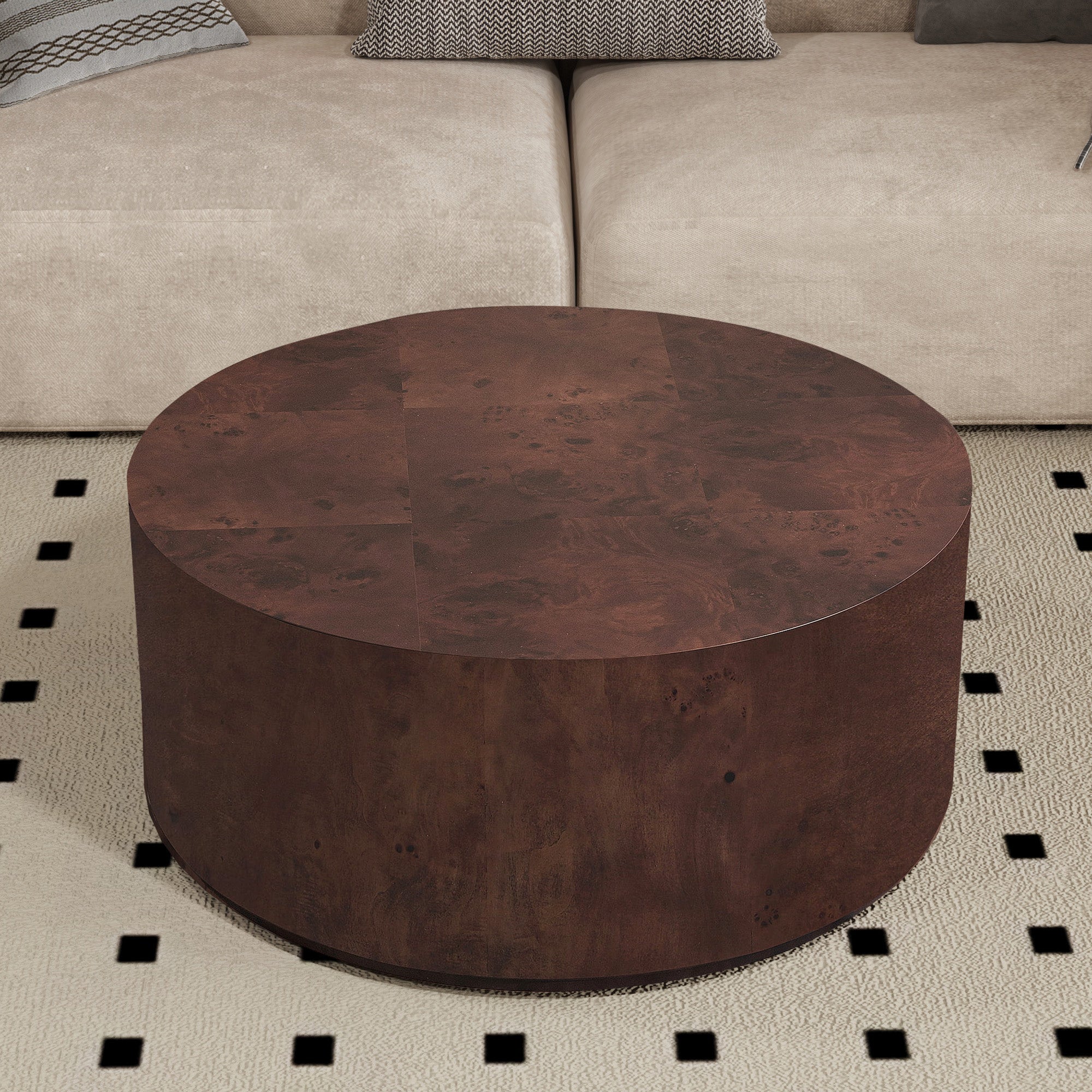 Henton Drum Coffee Table