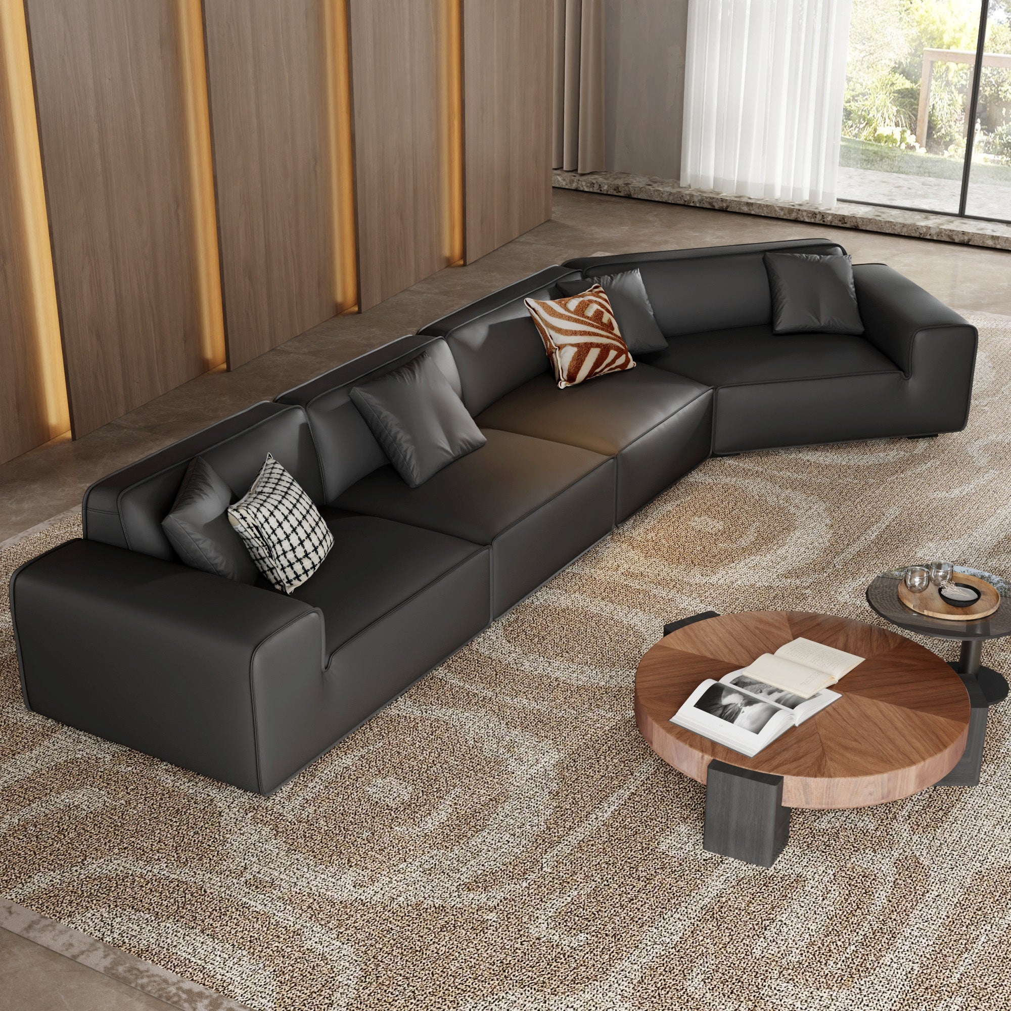 Domus Curved Sofa