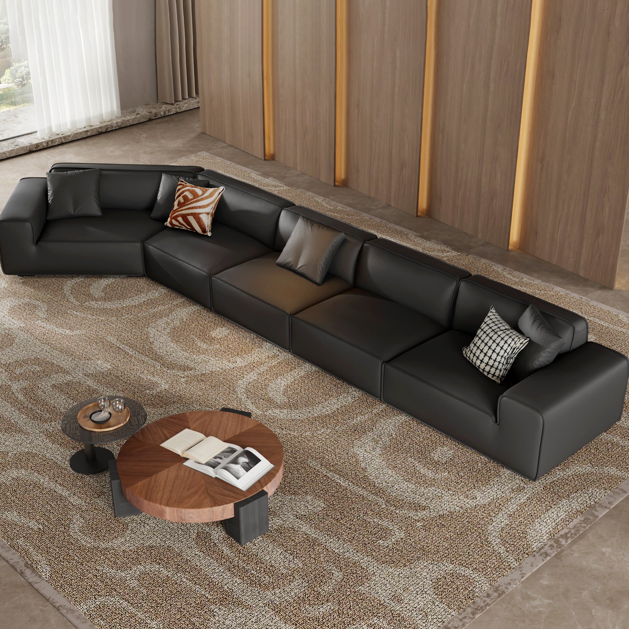 Domus Curved Sofa