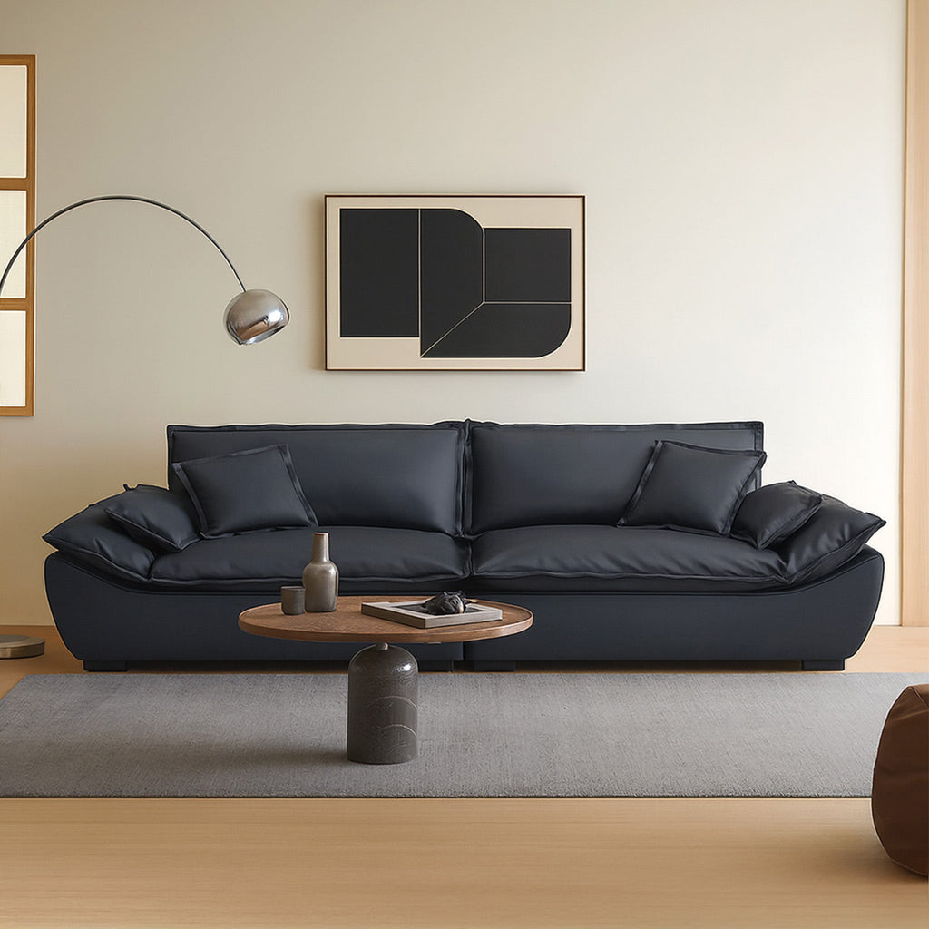 Casper Sailboat Leather Sofa