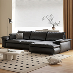 Brownie Modern Luxe Leather Sofa
