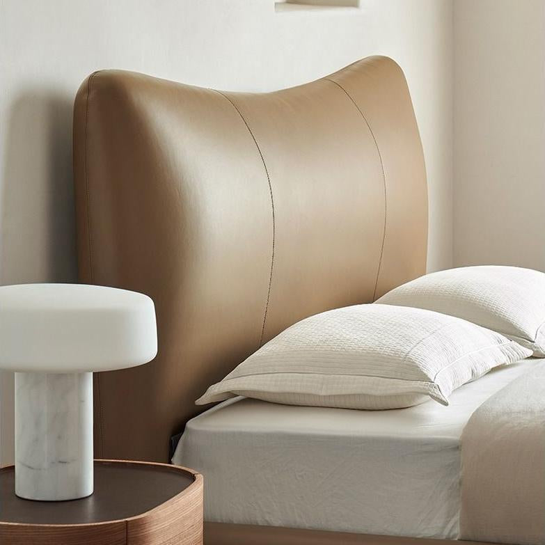 Choco Swirl Leather Bed