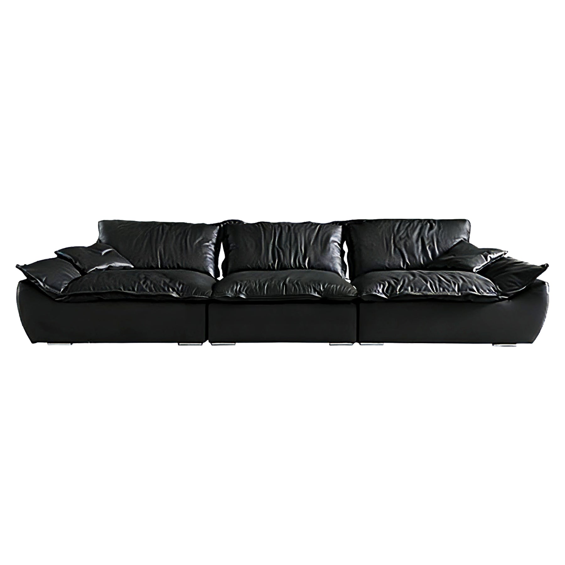 Raisa Vintage Leather Sailboat Sofa