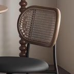 Lunaro Wood & Steel Round Dining Table