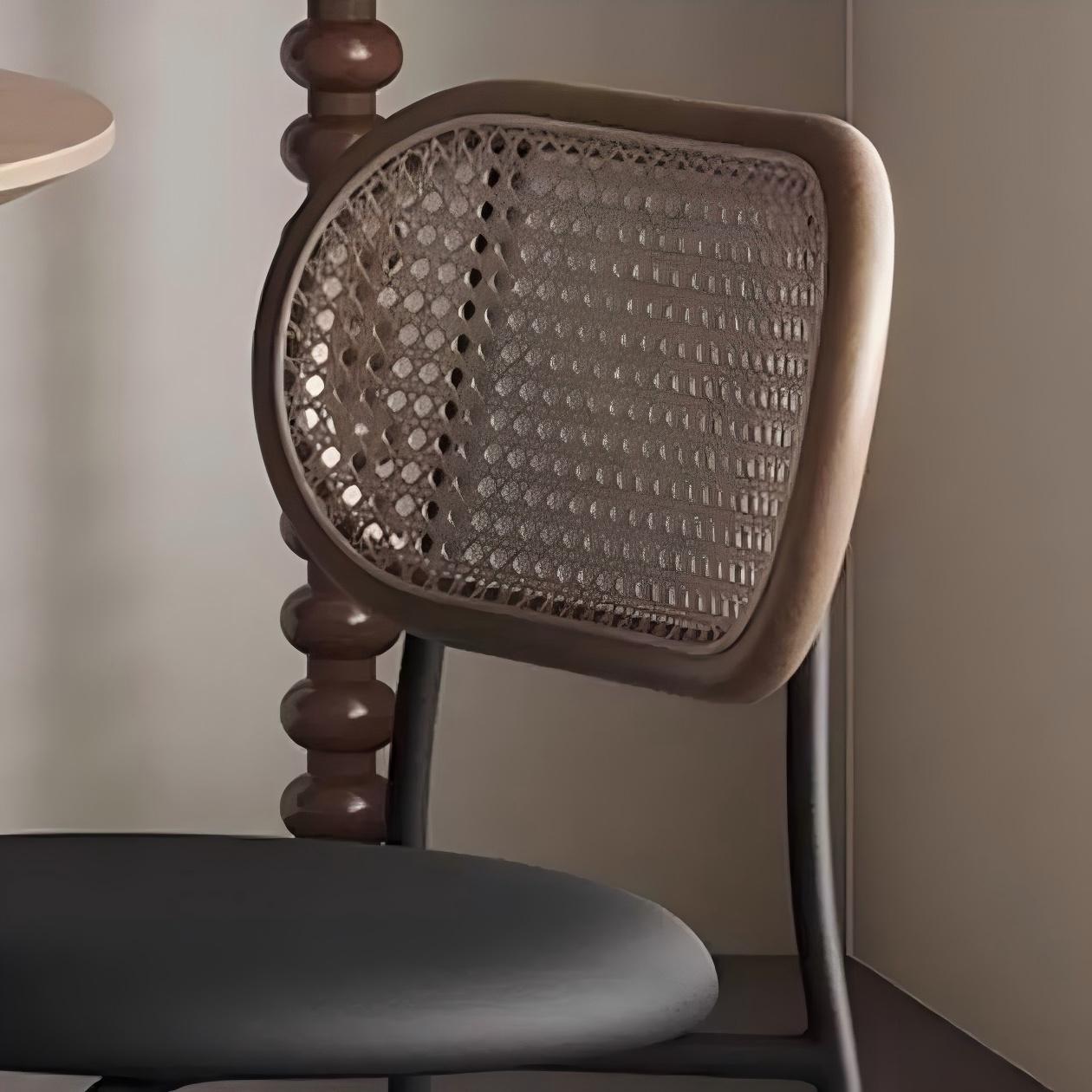 Lunaro Wood & Steel Round Dining Table