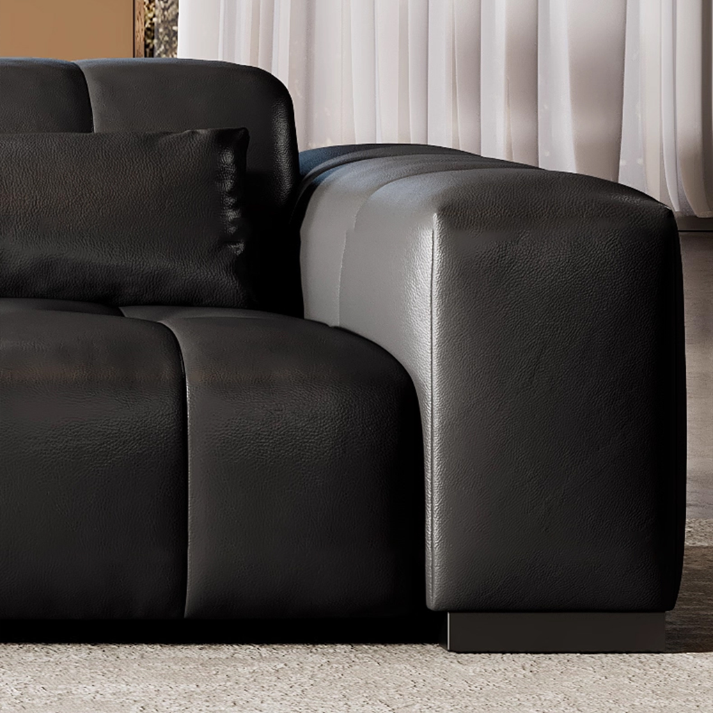 Aurelia Leather Power Recliner Sofa