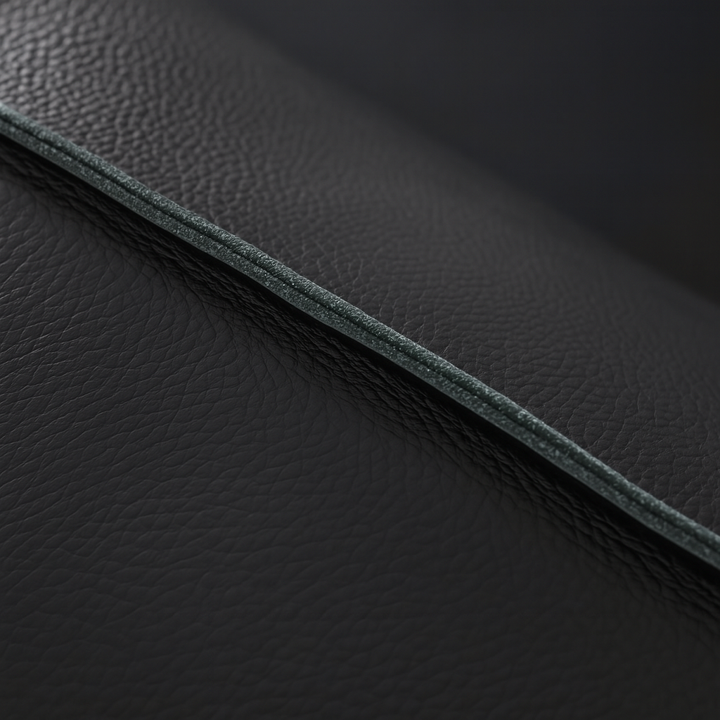 Deacon Minimalist Top Grain Leather Sofa