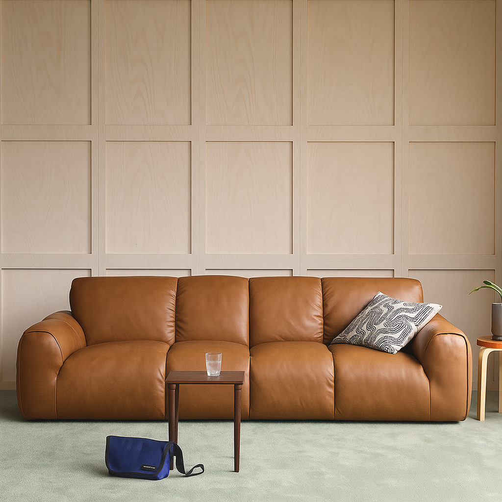 Rex Leather Sofa