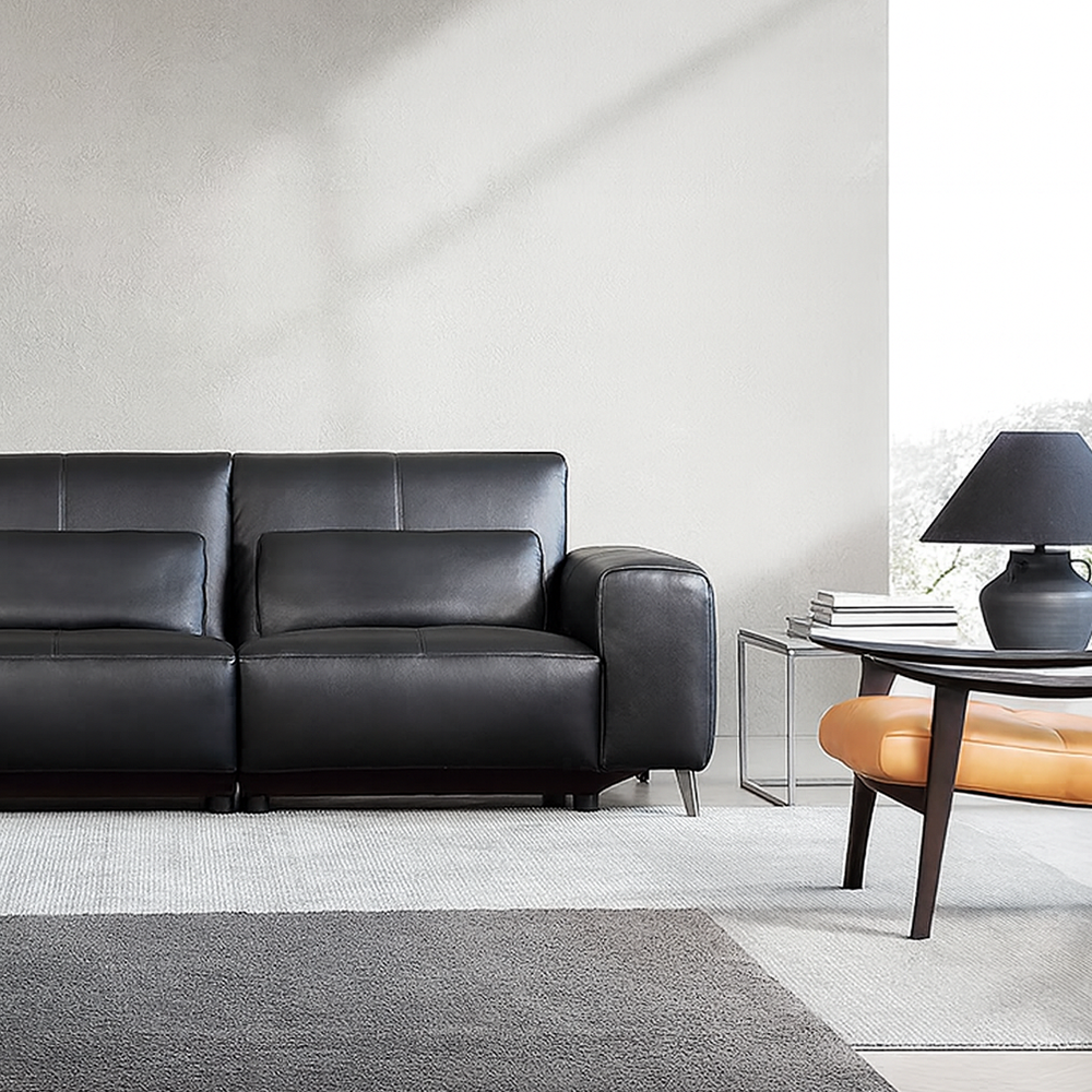 Alto Top Grain Leather Power Recliner Sofa