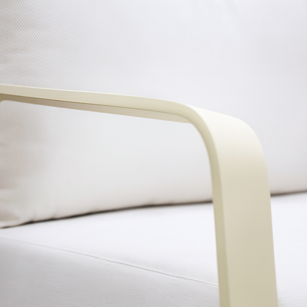 Mykonos Aluminum Outdoor Patio Conversation Set with Cushions