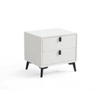 Cushy Boucle Fabric Nightstand