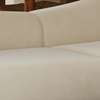 Arcana Curved Premium Velvet Sofa