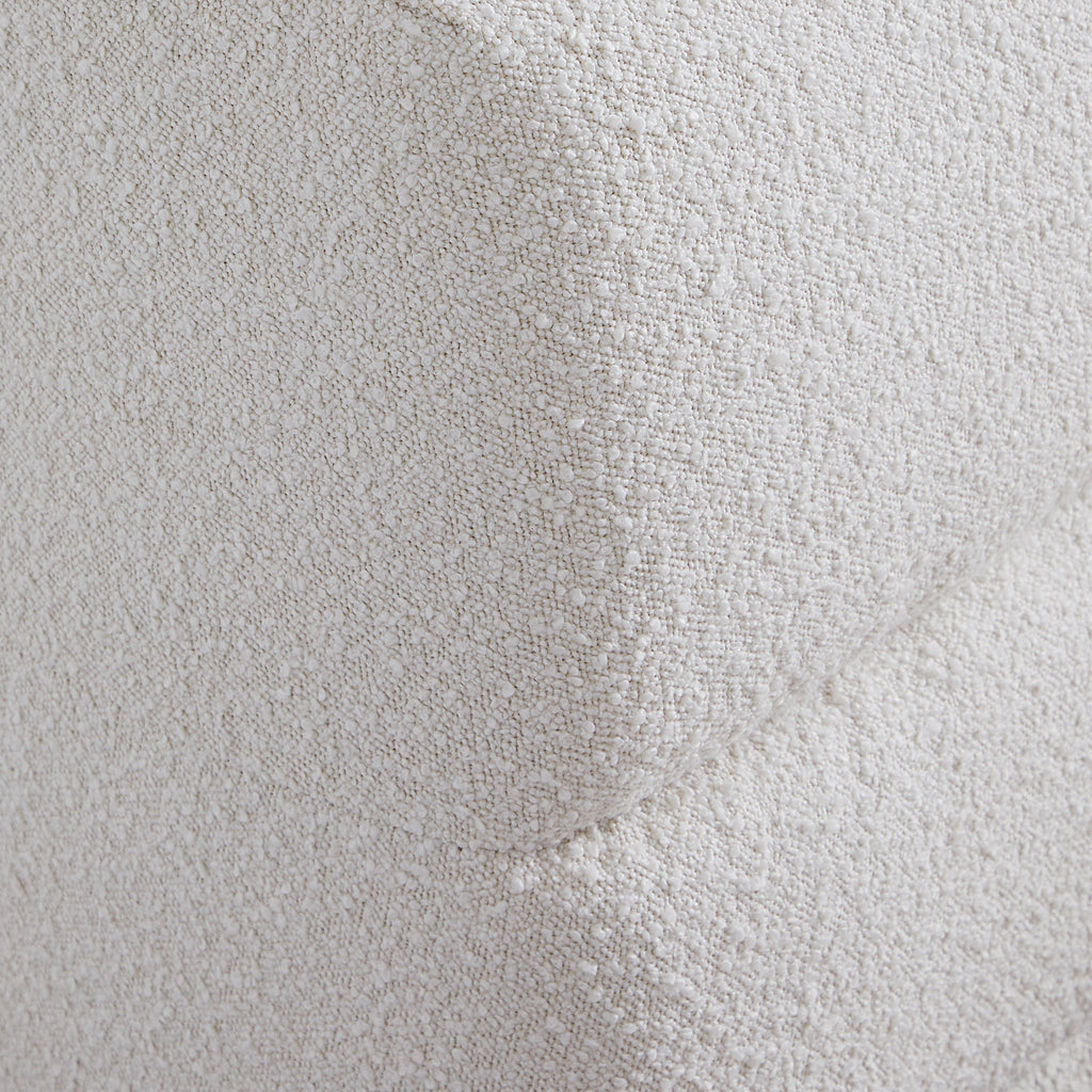 Cushy Boucle Fabric Bed