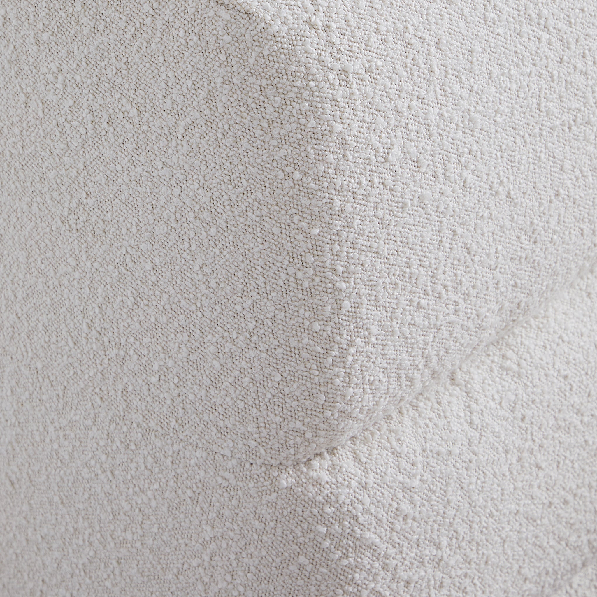 Cushy Boucle Fabric Bed