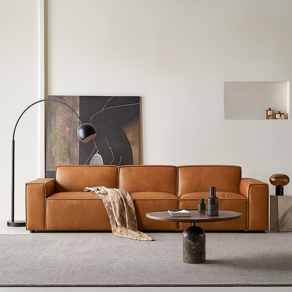 Kendall Italian Top Grain Leather Sofa