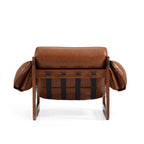 Retro Modern Leather Lounge Chair