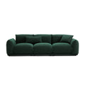 Verdant Lounge Green Boucle Sofa