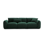 Verdant Lounge Green Boucle Sofa