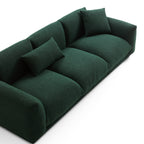 Verdant Lounge Green Boucle Sofa