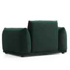 Verdant Lounge Green Boucle Armchair