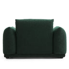 Verdant Lounge Green Boucle Armchair