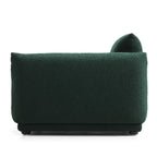 Verdant Lounge Green Boucle Armchair