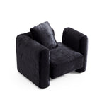 Obsidian Plush Accent Chair
