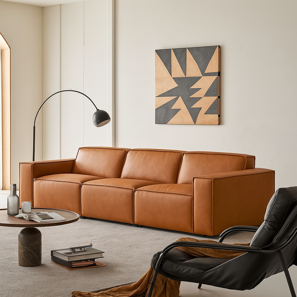 Kendall Italian Top Grain Leather Sofa