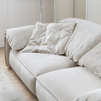Dumbo Wabi-Sabi Beige Frosted Sofa