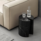 Seraphic Marble Round Side Table