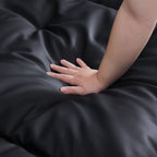 Lewis Adjustable Backrest Ultra-Wide Leather Sofa