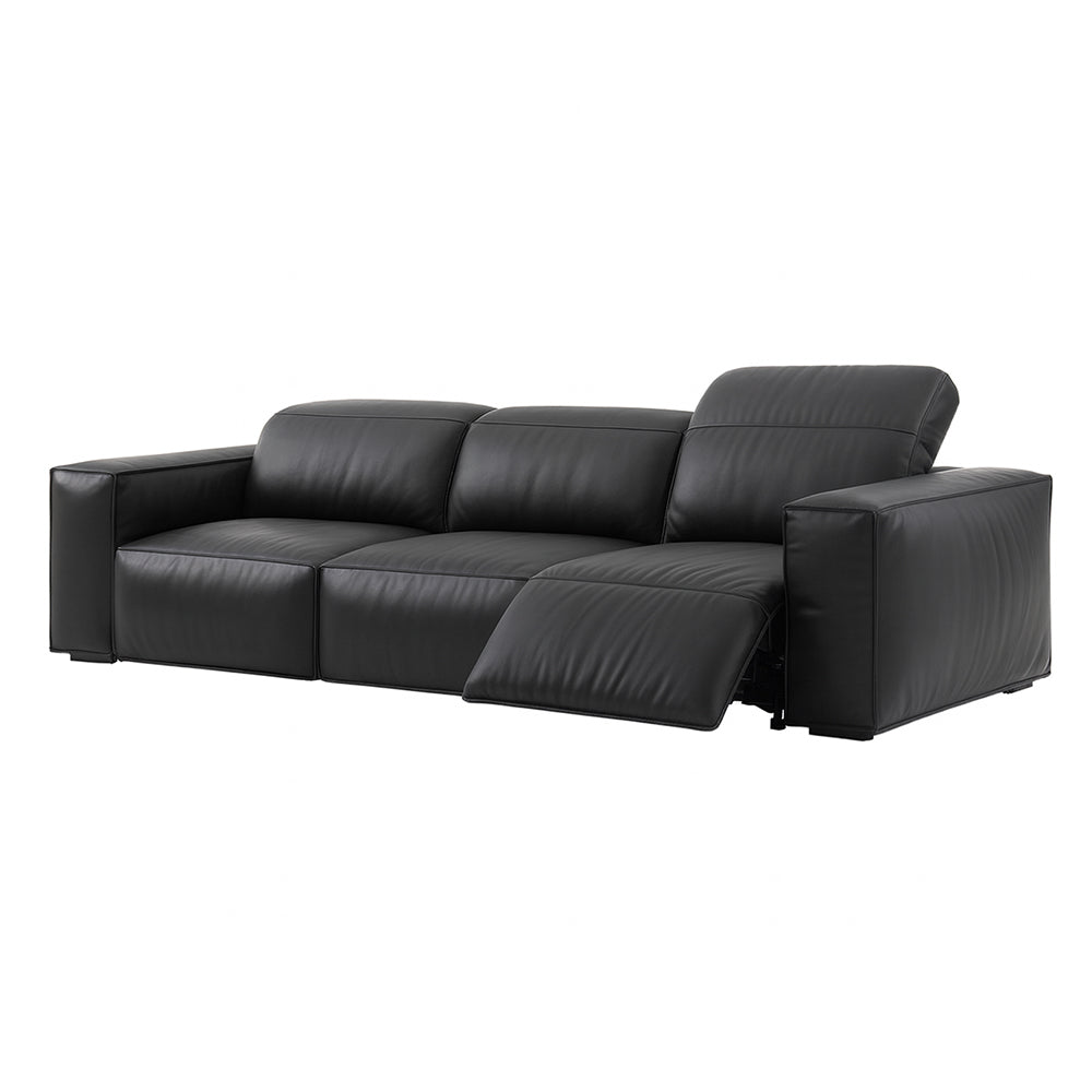 Gallant Top Grain Leather Power Recliner Sofa