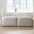 Dumbo Wabi-Sabi Beige Frosted Sofa