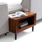 Brandy Channel Tufting Sectional with Coffee Table