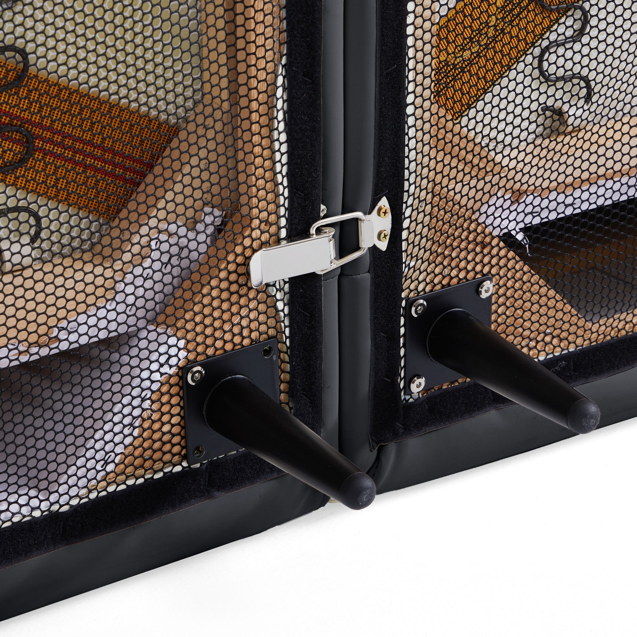 Vanilla Brown Leather U-Shaped Sectional