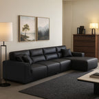 Domus High-Back Modular Leather Sectional