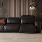 Gallant Top Grain Leather Power Recliner Sofa