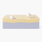 Vanilla Brown Leather Sofa