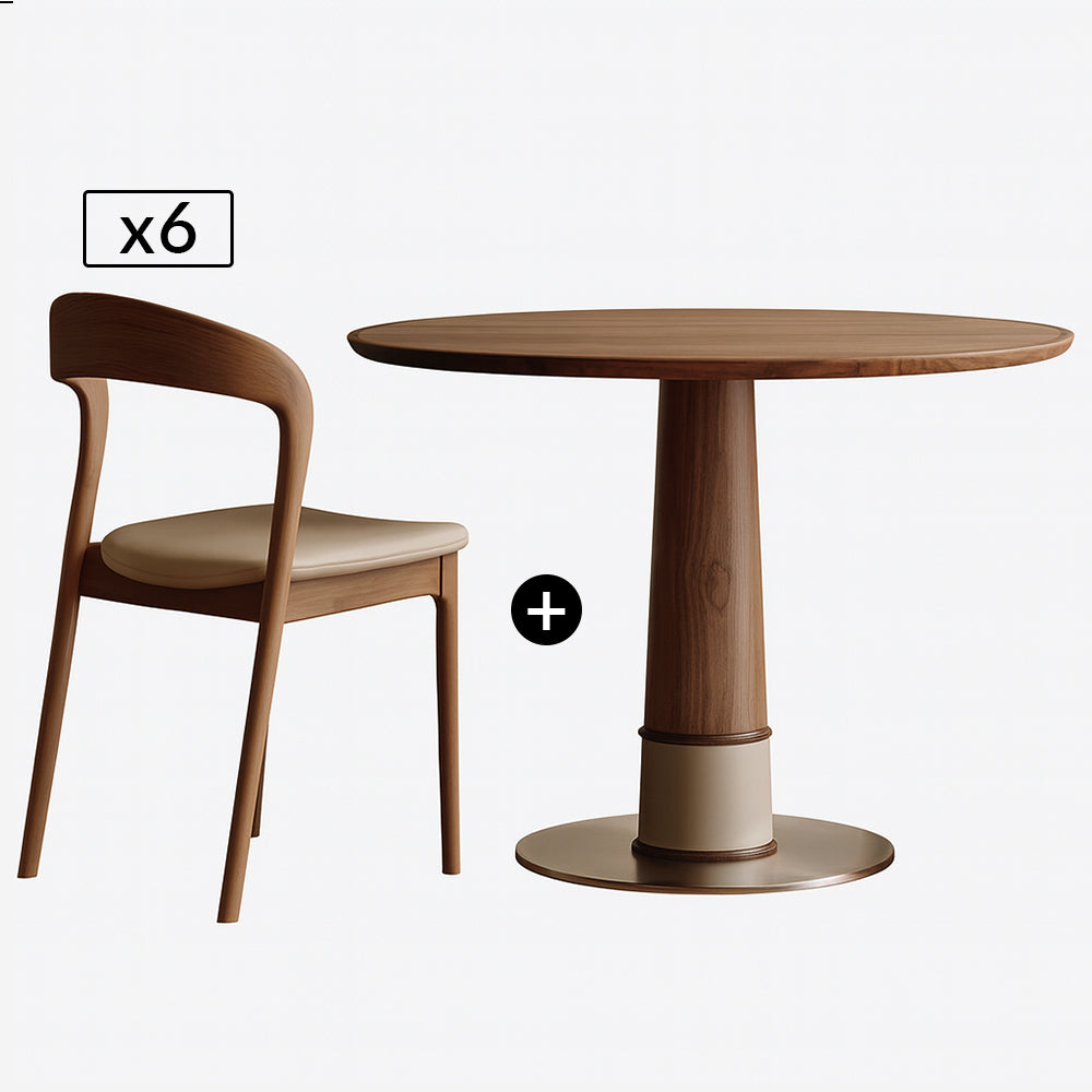 Kamile Round Dining Table