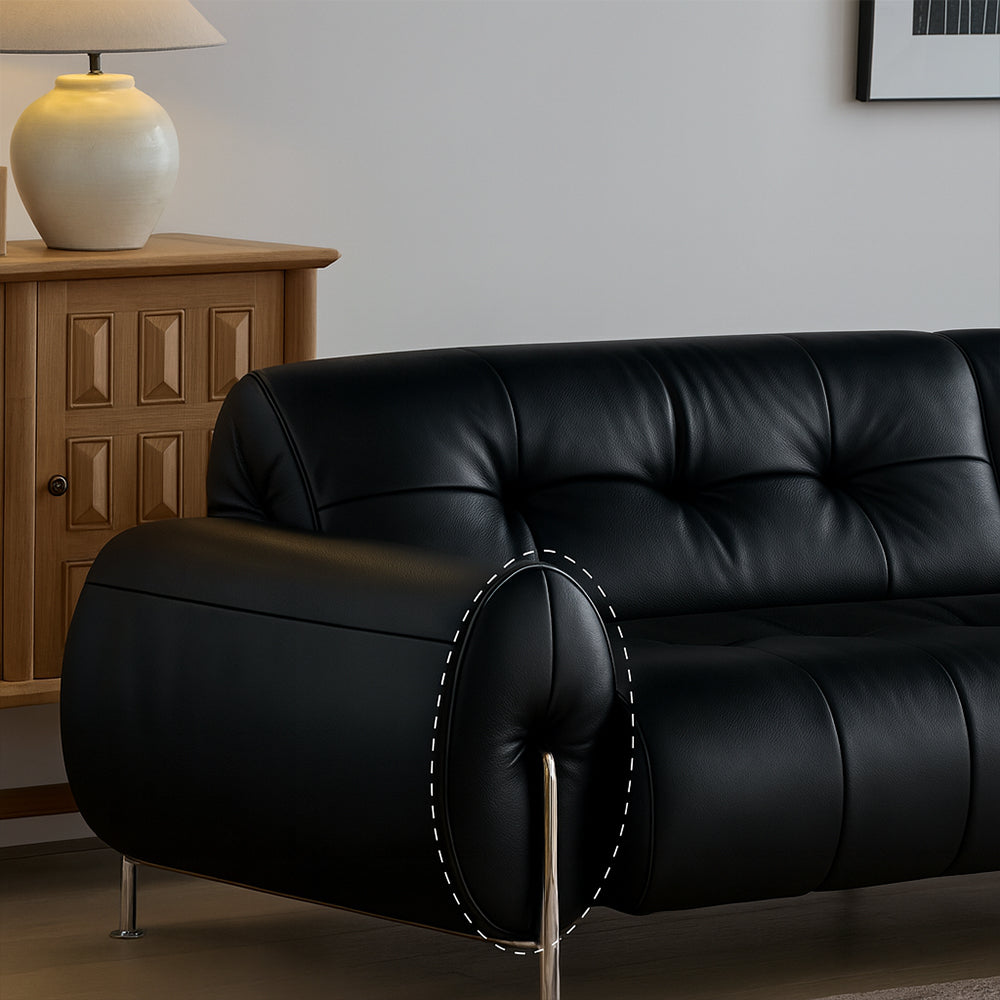 Banning Vintage Leather Sofa