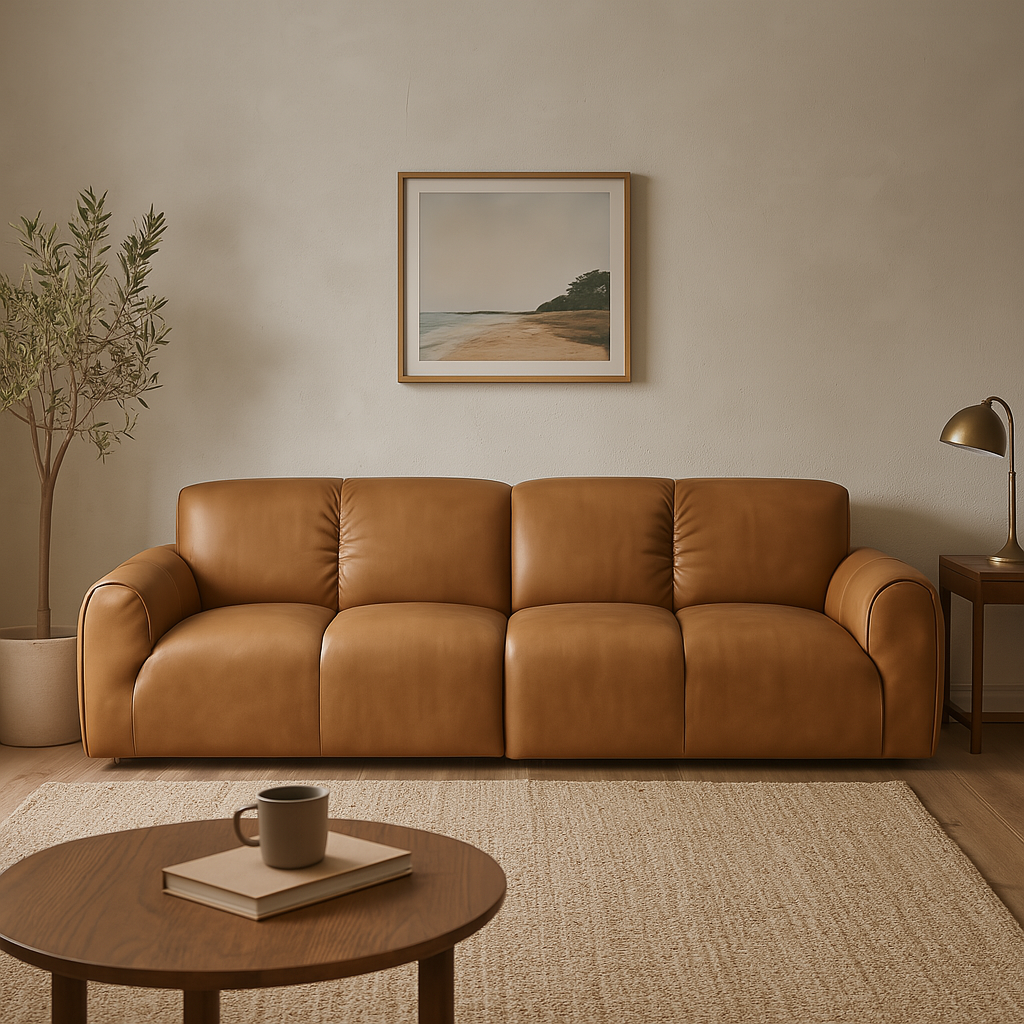 Rex Leather Sofa