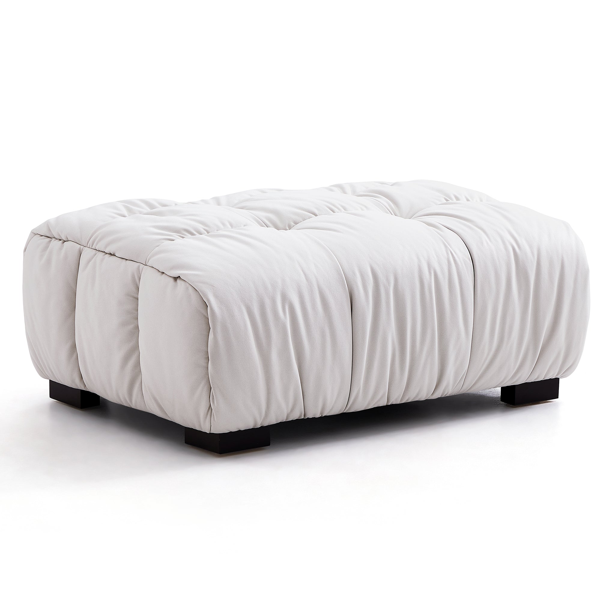 Boba Cream Leathaire Sectional Set