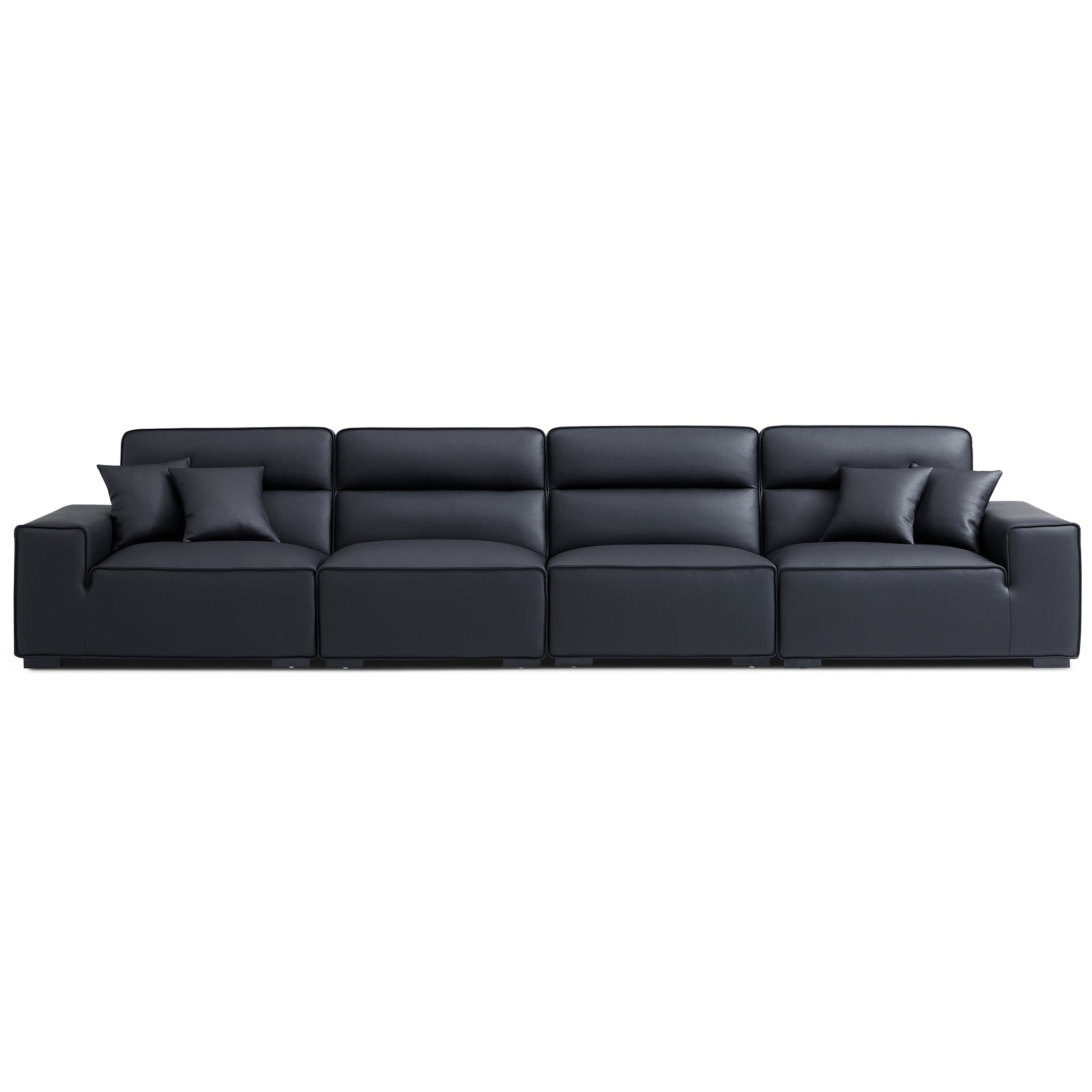 Domus High-Back Modular Leather Sofa