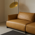 Amber Vintage Leather Sofa