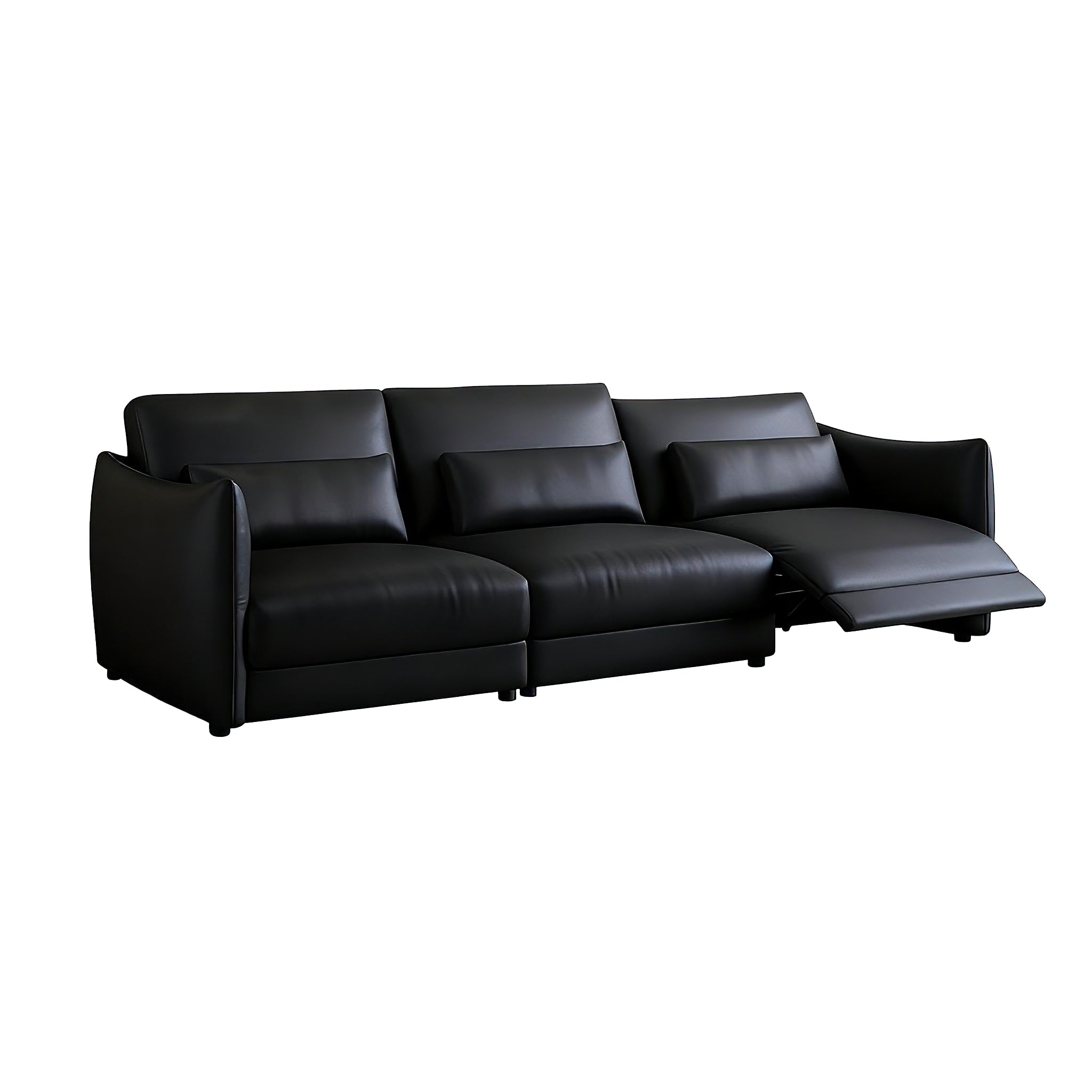 Ashby Top Grain Leather Power Recliner Sofa