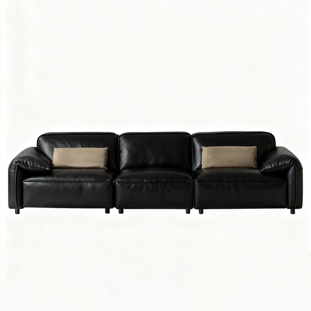 Elara Top Grain Leather Power Recliner Sofa