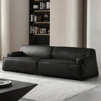 Deacon Minimalist Top Grain Leather Sofa