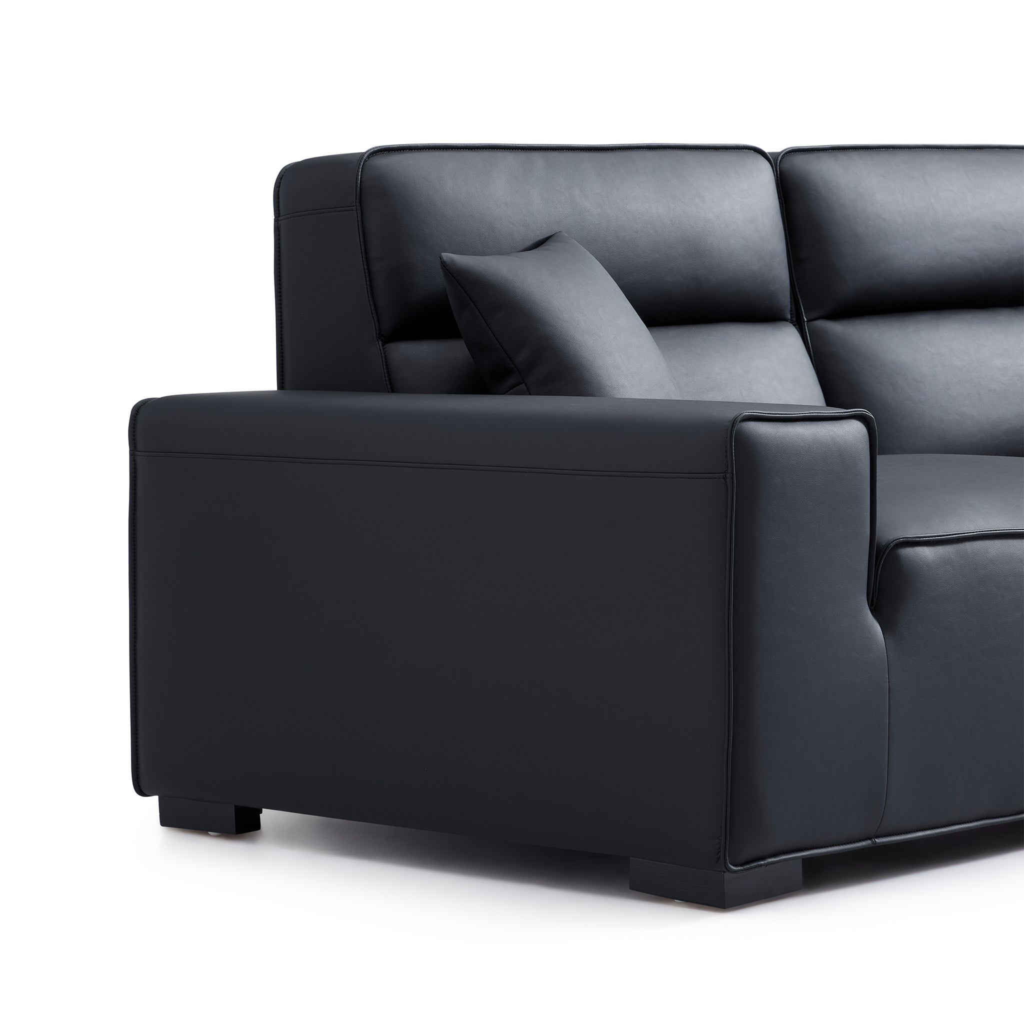 Domus High-Back Modular Leather Sectional
